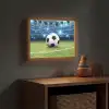 Voetbal - Stadion - Bal - Jongens Light Box met batterij (Wandlamp kind) middel -sfeer5_kind