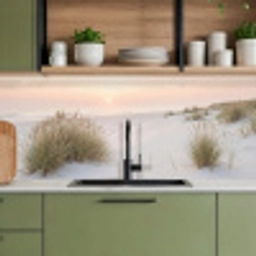 Horizon - Duinlandschap - Zand keuken achterwand 2 middel -sfeer3
