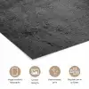 Structuur - Beton - Grijs - Industrieel - Rustiek poster papier klein -closeup_NL