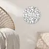 Lustlijnen - Vloeiend - Energiek Wandcirkel plexiglas klein 852 -sfeer5