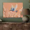 Vogel - Bloesemtakken - Warm - Kleurrijk PET vilt klein -sfeer2