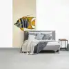 Vis - Sierlijk - Vinnen - Illustratie fotobehang vinyl groot -slaapkamer