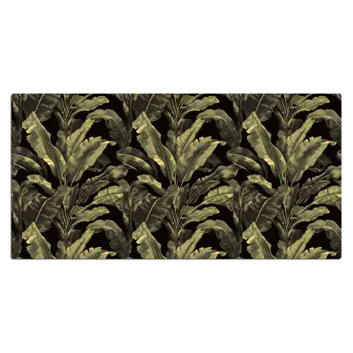 Botanisch - Bladeren - Groen Muismat XXL klein 681 -3d_leeg
