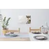 Winter - Kerst - Specerijen - Wit Muursticker klein -eettafel