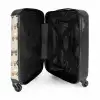 Retro voertuigen patroon NBS - Handbagage koffer - Volwassenen Unisex middel -binnenkant