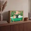 Badkamer - Kattenparade - Kleurrijk Light Box met batterij (Wandlamp) middel -sfeer2