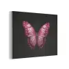 Vlinder - Fuchsia - Grafisch PET vilt klein -3d