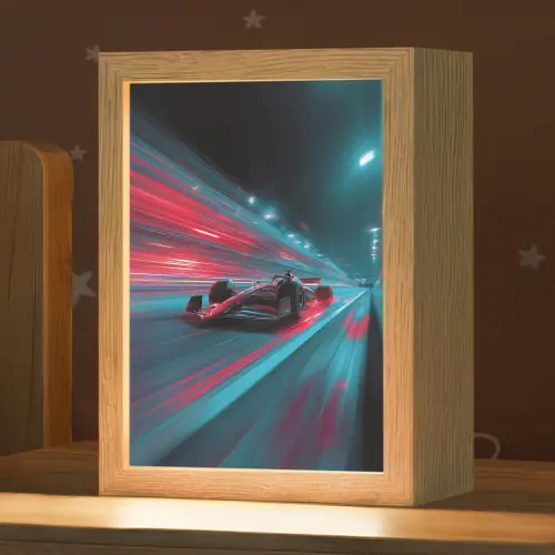 Raceauto - Rood - Snelheid Light Box met kabel klein -zzz_3d_website