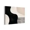 Abstract - Japandi - Beige - Modern aluminium wit klein -3d