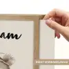 Luiaard - Dieren - Bohemian - Boho Light Box met batterij (Wandlamp kind) middel -USP_websiteprintNL