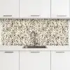 Beige - Patroon - Roest - Verf keuken achterwand 2 middel 871 -3d