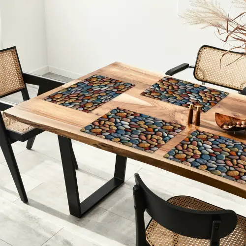 Pastel - Matte - Kiezels Placemat vinyl groot 368 -zzsfeer4_Kitchenyeah-website
