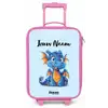 Dinky draakje Kinderkoffer - Roze klein -zz3dotto