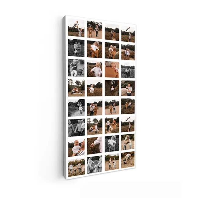 Canvas Collage - Portrait - 32 Photos