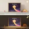 Ster - Gezichtje - Lichtgevend Light Box met batterij (Wandlamp kind) middel -sfeer3_kind