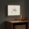 Zeeschildpad - Onderwaterwereld - Pastel Light Box met batterij (Wandlamp kind) middel -sfeer5_kind