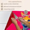 Kat - Kimono - Bloemen - Roze keuken achterwand spatscherm klein -spatscherm_NL