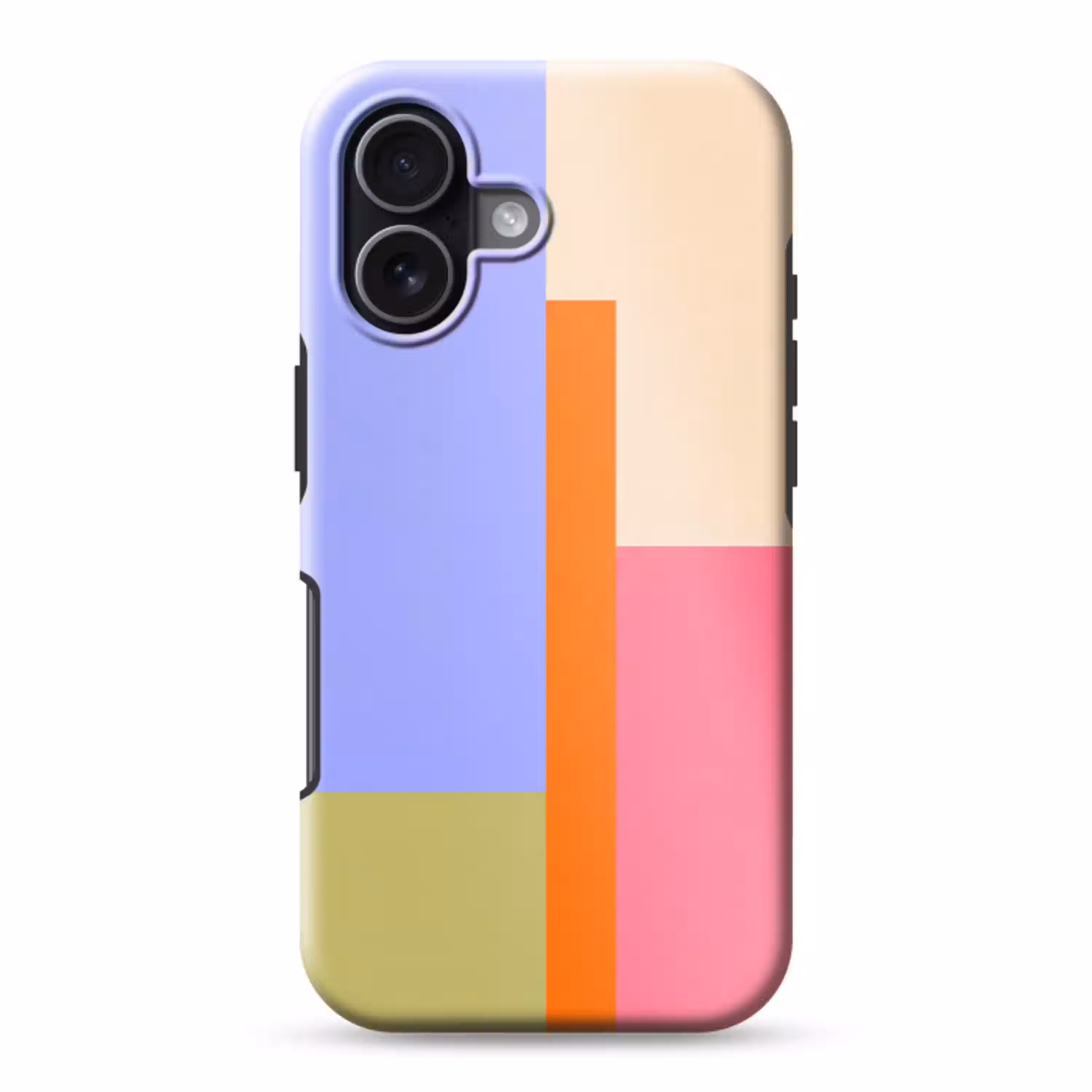 Abstract - Geometrie - Kunst - Modern - Kleurrijk Toughcase MagSafe Apple iPhone 17 klein -3d