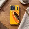 Papaja - Oranje - Topisch Telefoonhoesje iPhone 17 Pro klein -sfeer1