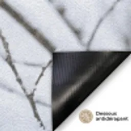 Roodborstje - Tak - Sneeuw - Winter - Levendig Deurmat klein -antislip_FR