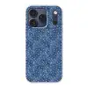Frans - Citroen -  Stippen - Wit - Blauw Telefoonhoesje iPhone 17 Pro klein 878 -3d