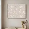 Bloemen - Blaadjes - Patroon Textielframe zwart klein 947 -sfeer2