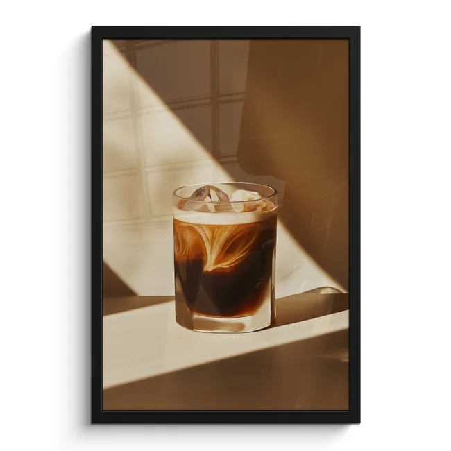 Photo Frame - Glass - Iced Coffee - Shade - Brown