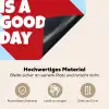 Today is a good day - Rood - lichtblauw Inductie beschemer met haakjes klein -ky-onderkant-de