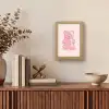 Beer - Roze - Snoep Light Box met kabel (Tafellamp) klein -sfeer2