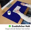 Yes fun - Rood - Blauw - Stippen Muismat XXL klein -ysfeer3_duits