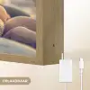 Hart - Stenen - Natuur - Keien - Zen - Kiezelstenen Light Box met batterij (Wandlamp) middel -USP_websiteoplaadbaarNL