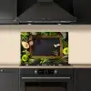 Fruit - Krijtbord - Groente keuken achterwand spatscherm klein -sfeer1