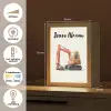 Graafmachine - Getekend - Oranje Light Box met kabel (Kinderlampje) klein -USP_NL