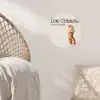 Ice cream - Softijs - Kleurrijk - Kers Wandcirkel behangsticker klein -sfeer4