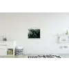 Groen - Bladeren - Glad - Nerven textielposter latten blank klein -kinderkamer