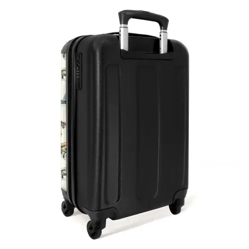 Vliegtuigsquadron Koffer - NBS - Handbagage middel -achterkant