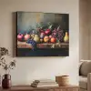 Rustiek - Stilleven - Fruit Textielframe zwart klein -sfeer3