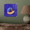 Meloen - Blauw - Oranje - Kunstzinnig plexiglas 5mm klein -sfeer3
