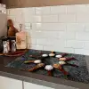 Zoutkristallen Sterrenstelsel Inductie beschermer vinyl 3mm klein -sfeer3