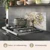 Boom - Beige - Grijs - Goud - Abstract keuken achterwand spatscherm klein -usp_NL