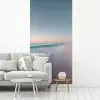 Kustlijn - Pastel - water fotobehang vinyl groot -woonkamer