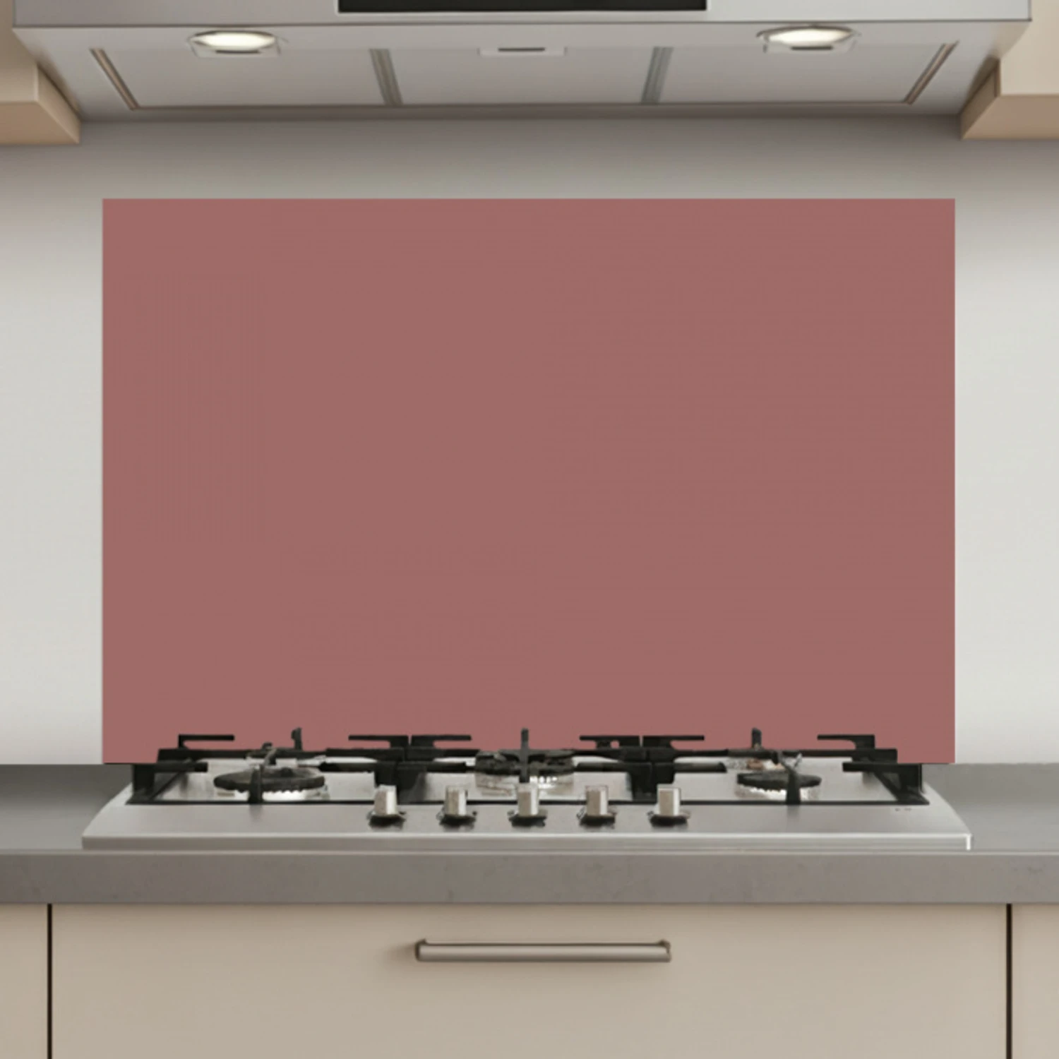 Terracotta - Patronen - Roze keuken achterwand spatscherm klein 900 -3d_website