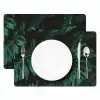 Monstera - Bladeren - Tropisch - Jungle Placemat vinyl groot -zzsfeer2_Kitchenyeah-website