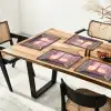 Doorkijk - Parijs - Eiffeltoren - Roze - Kersenbloesem Placemat vinyl groot -zzsfeer4_Kitchenyeah-website