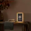 Bloemenvaas - Hout - Bloemen - Boeket Light Box met kabel (Tafellamp) klein -sfeer4