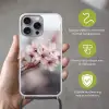 Bloesems - Meeldraden - Geel - Wazig Hoesje iPhone 16 Pro Max met koord klein -sfeer2_NL