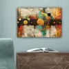 Abstract - Kunst - Goud - Modern canvas 2cm klein -sfeer4