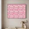 Golven - Patroon - Hartjes - Retro Textielframe zwart klein 947 -sfeer2