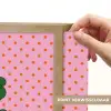 Yes fun - Groen - Roze - Stippen Light Box met batterij (Wandlamp) middel -USP_websiteprintNL