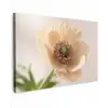 Bloem - Minimalistisch - Groen Tuinposter op houten frame 2 cm dik klein -3d
